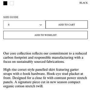 Brand new dion lee skirt size 2 us